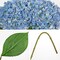 26" Artificial Hydrangea Flower with 6.6" Large Bloom, Realistic Gradient Silk Flowers, Faux Hydrangeas for Home Wedding Centerpiece Decor, Big Petal Fake Floral Arrangement, Indoor Outdoor Display